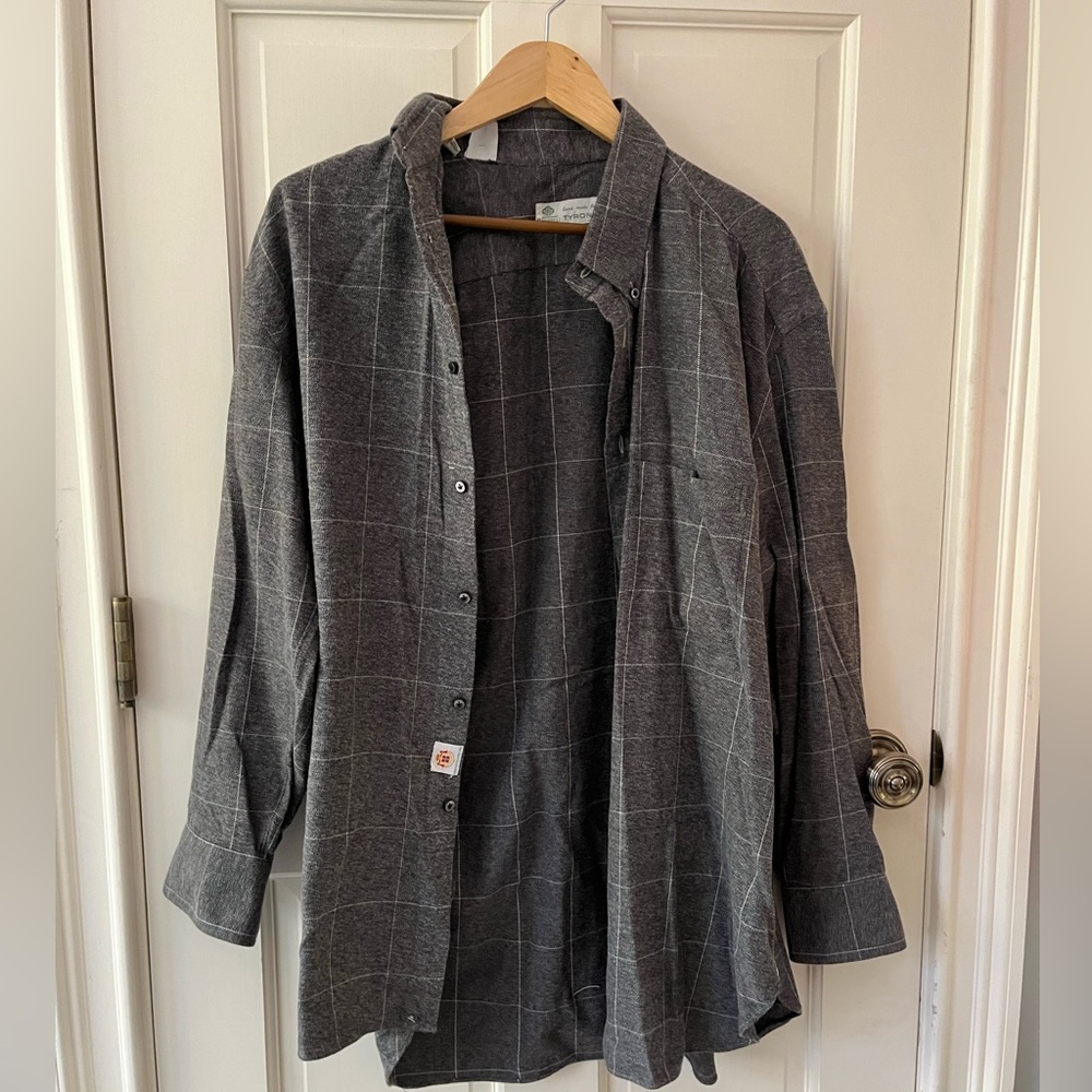 Borrelli Napoli gray flannel